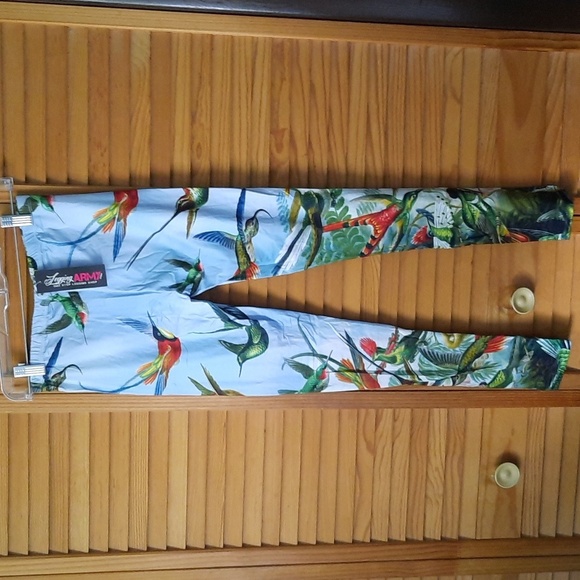 Legging Army Pants - Legging Army NWT Sublimation Series Birds of a Feather Leggings One Size 3-9